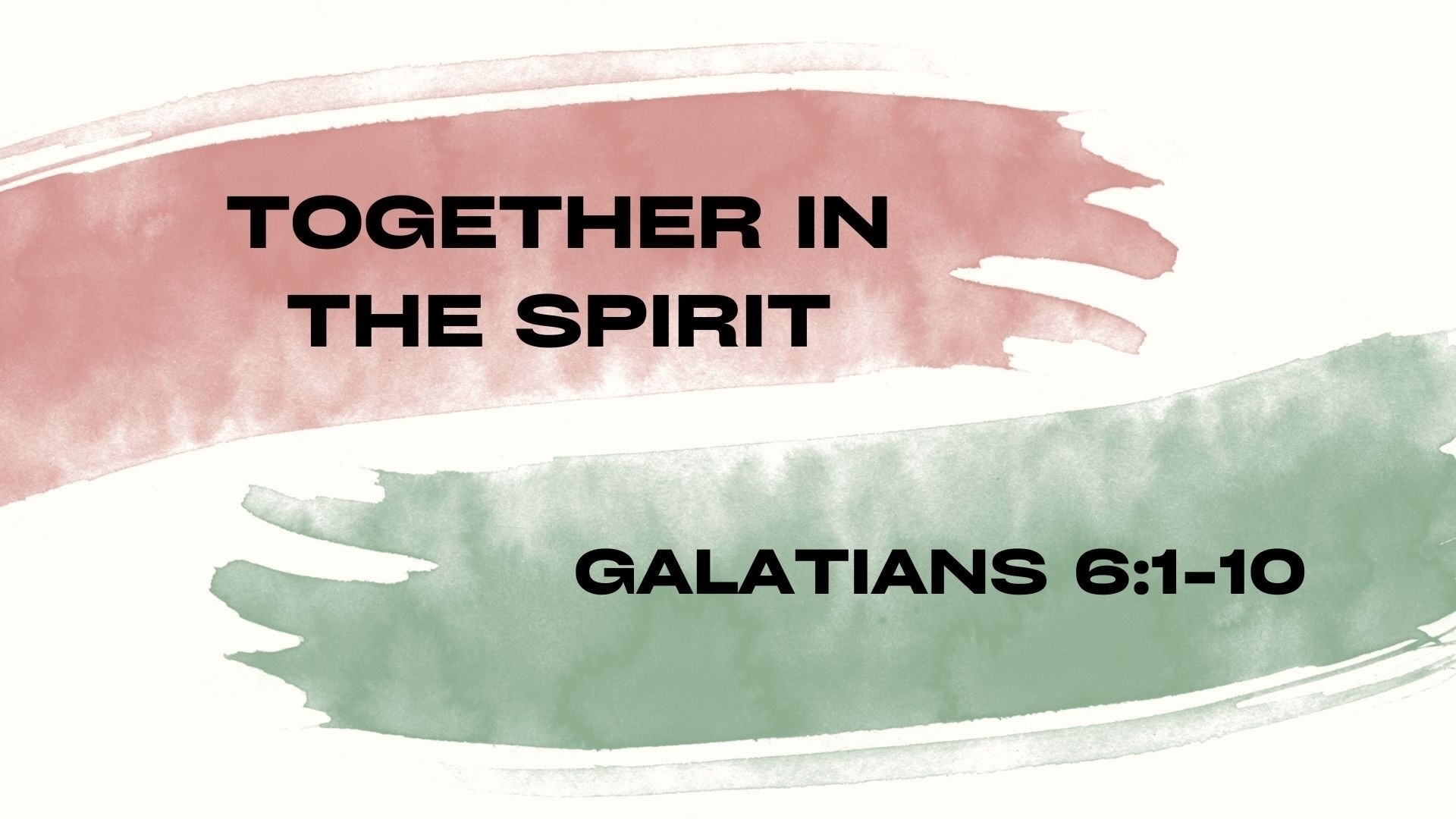 Together In The Spirit
